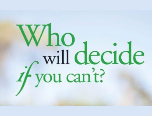 Who will decide if you can't?