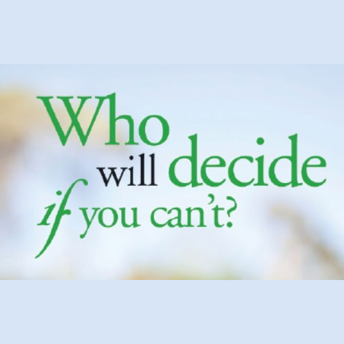 Who will decide if you can't?